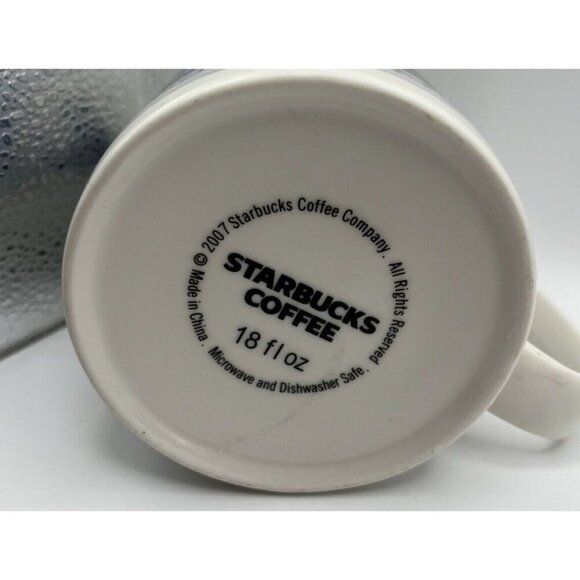 Starbucks Coffee West Palm Beach 18 Oz Mug Cup 2007 - Picture 6 of 6